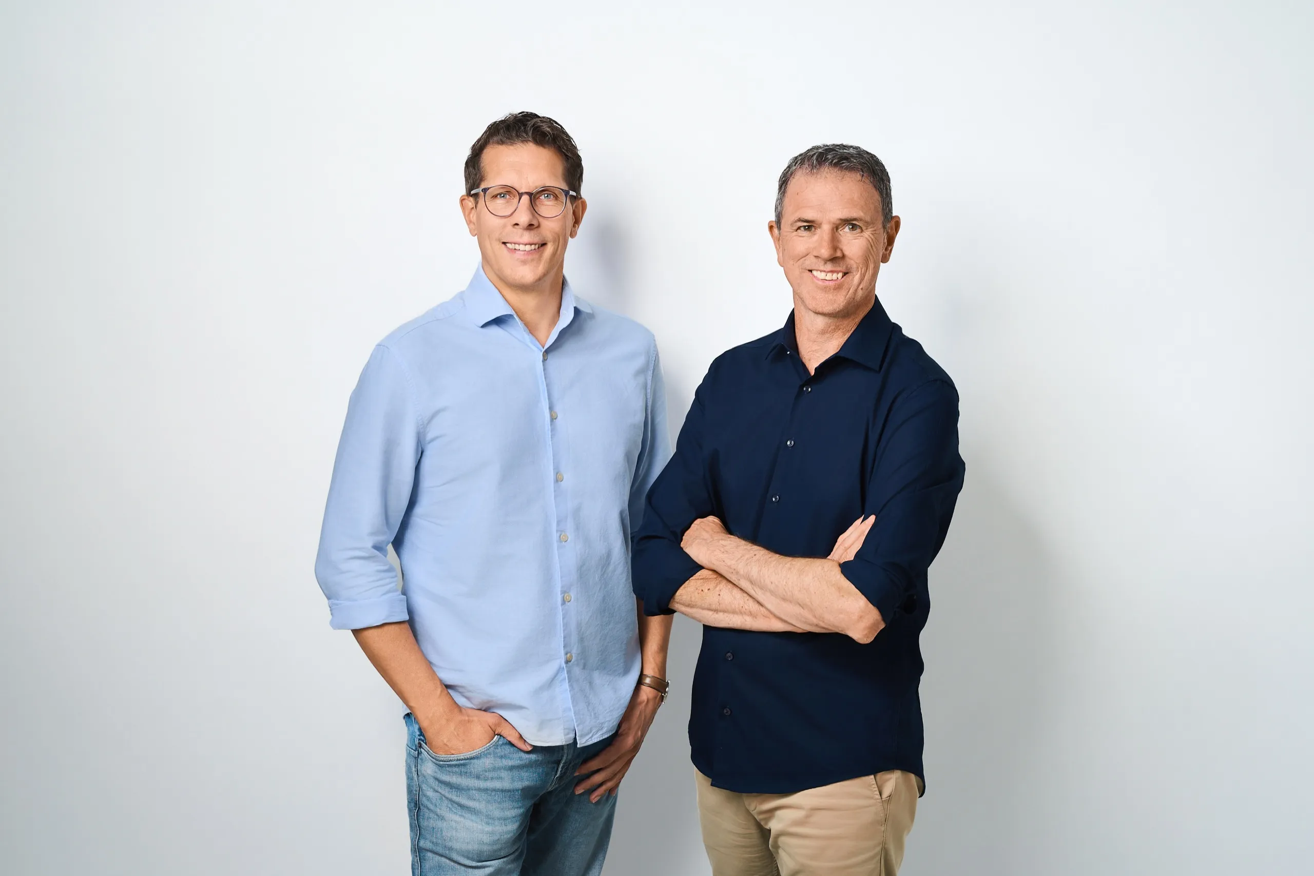 Mike Beenders und Carsten Kese, Geschäftsführer der PlanungsWerk GmbH